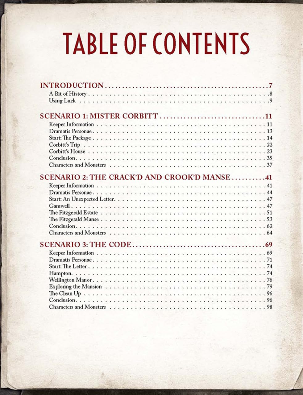 Mansions of Madness Vol 1 Behind Closed Doors Call of Cthulhu Roleplaying Game by Chaosium 3