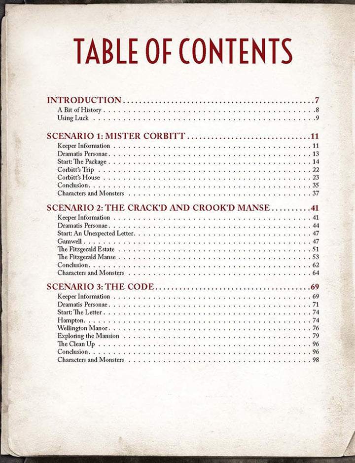 Mansions of Madness Vol 1 Behind Closed Doors Call of Cthulhu Roleplaying Game by Chaosium 3
