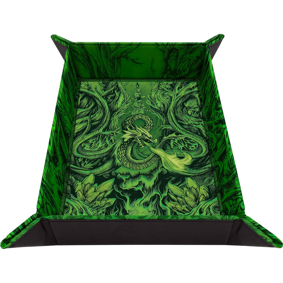 Ultra PRO - Folding Dice Tray - Alternate Cover Artwork for Phandelver and Below: The Shattered Obelisk for Dungeons & Dragons, Perfect for Getting a Perfect Role During Game Play, MTG DND RPG 1