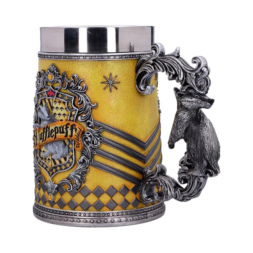 Harry Potter Hufflepuff Hogwarts House Collectible Tankard 15.5cm