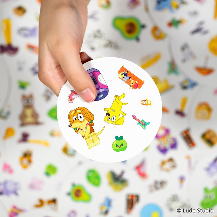 Dobble Bluey Eco Sleeve Card Game by Zygomatic