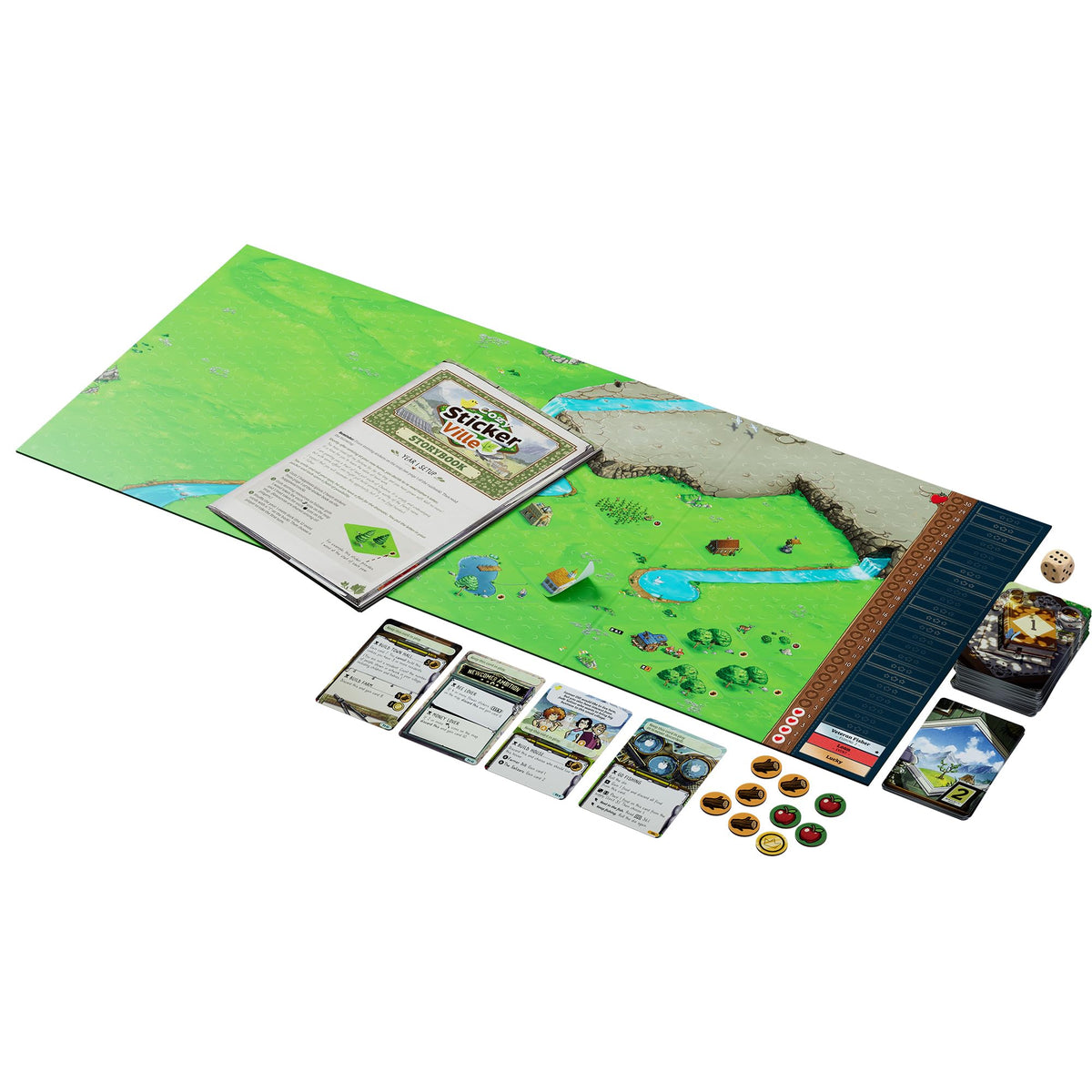 Cozy Stickerville Board Game by Unexpected Games 5