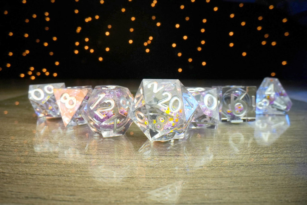 FanRoll by Metallic Dice Games Elixir Liquid Core Dice Set