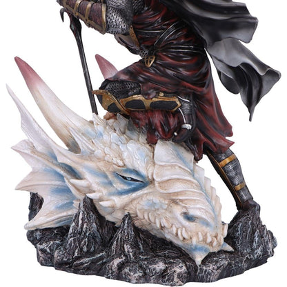 The Price of Valour Kneeling Knight with Slain Dragon Figurine 34.5cm 6