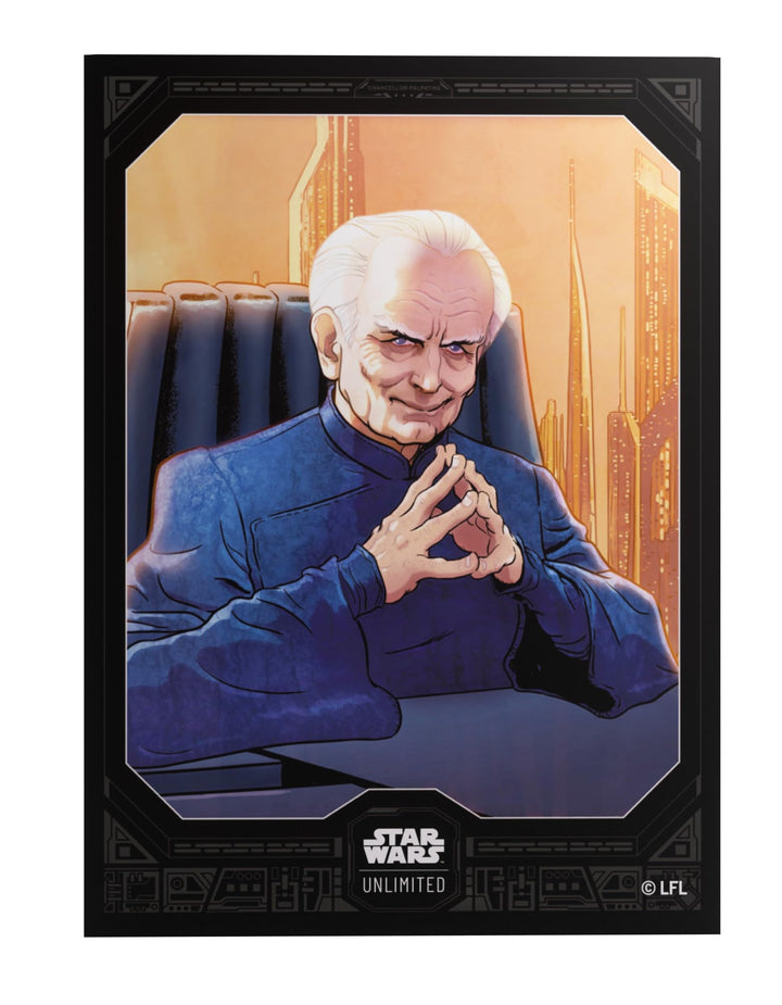 Gamegenic Star Wars: Unlimited Premium Art Sleeves Set 6 Chancellor Palpatine