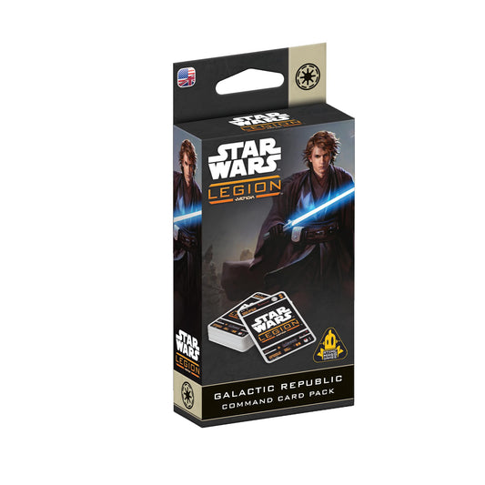 Star Wars Legion Galactic Republic Command Card Pack Board Game by Atomic Mass 1