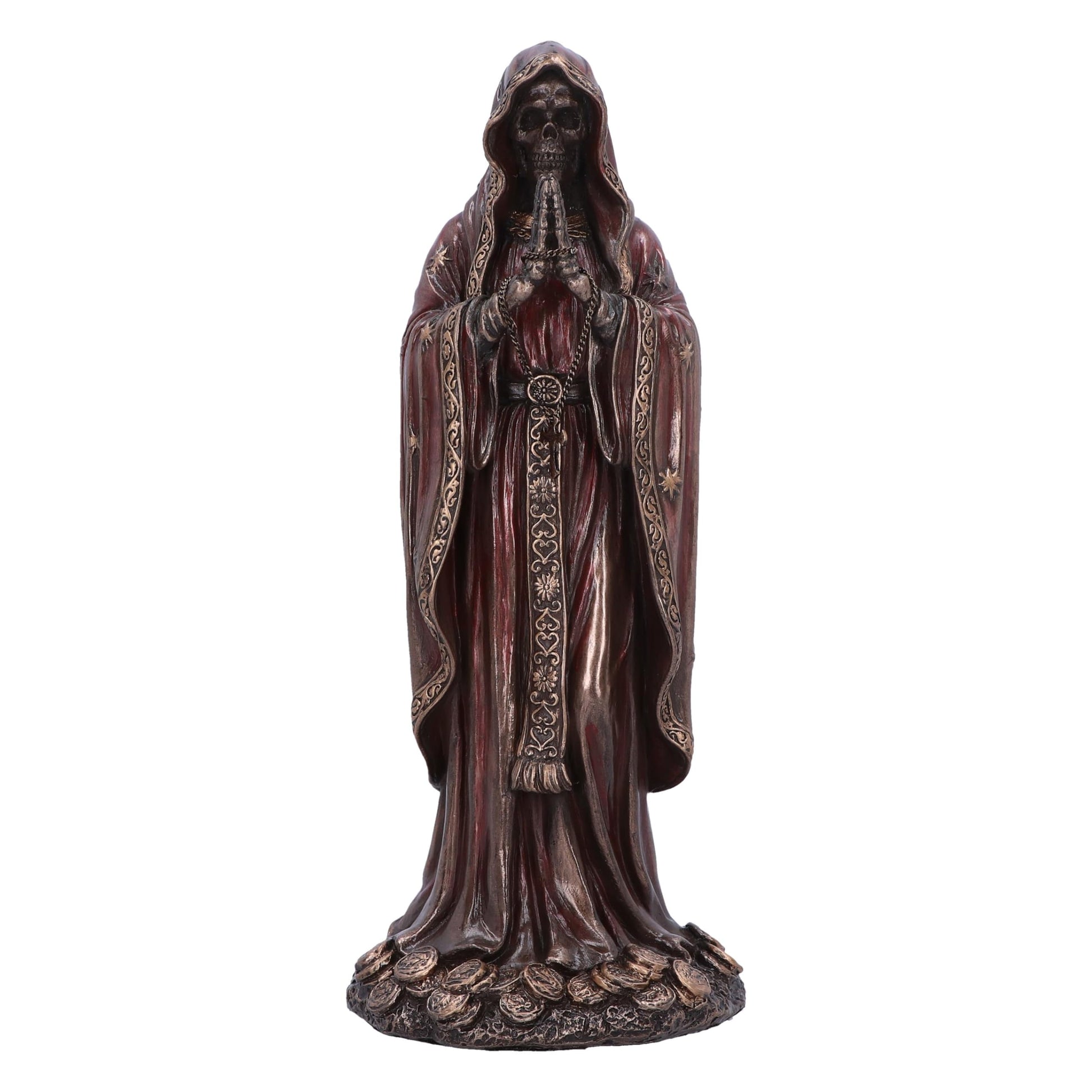Santisima Muerte Bronze Figurine 19cm 2