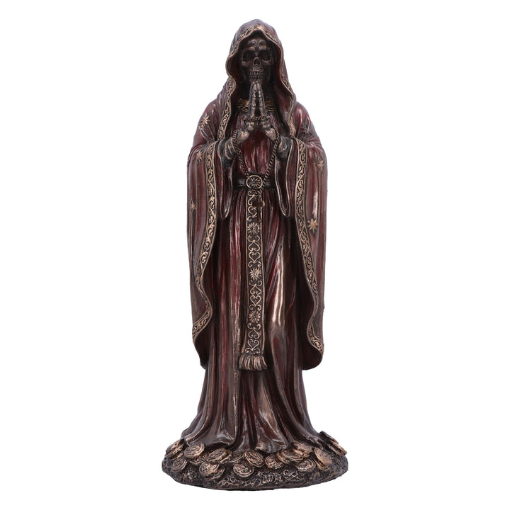 Santisima Muerte Bronze Figurine 19cm