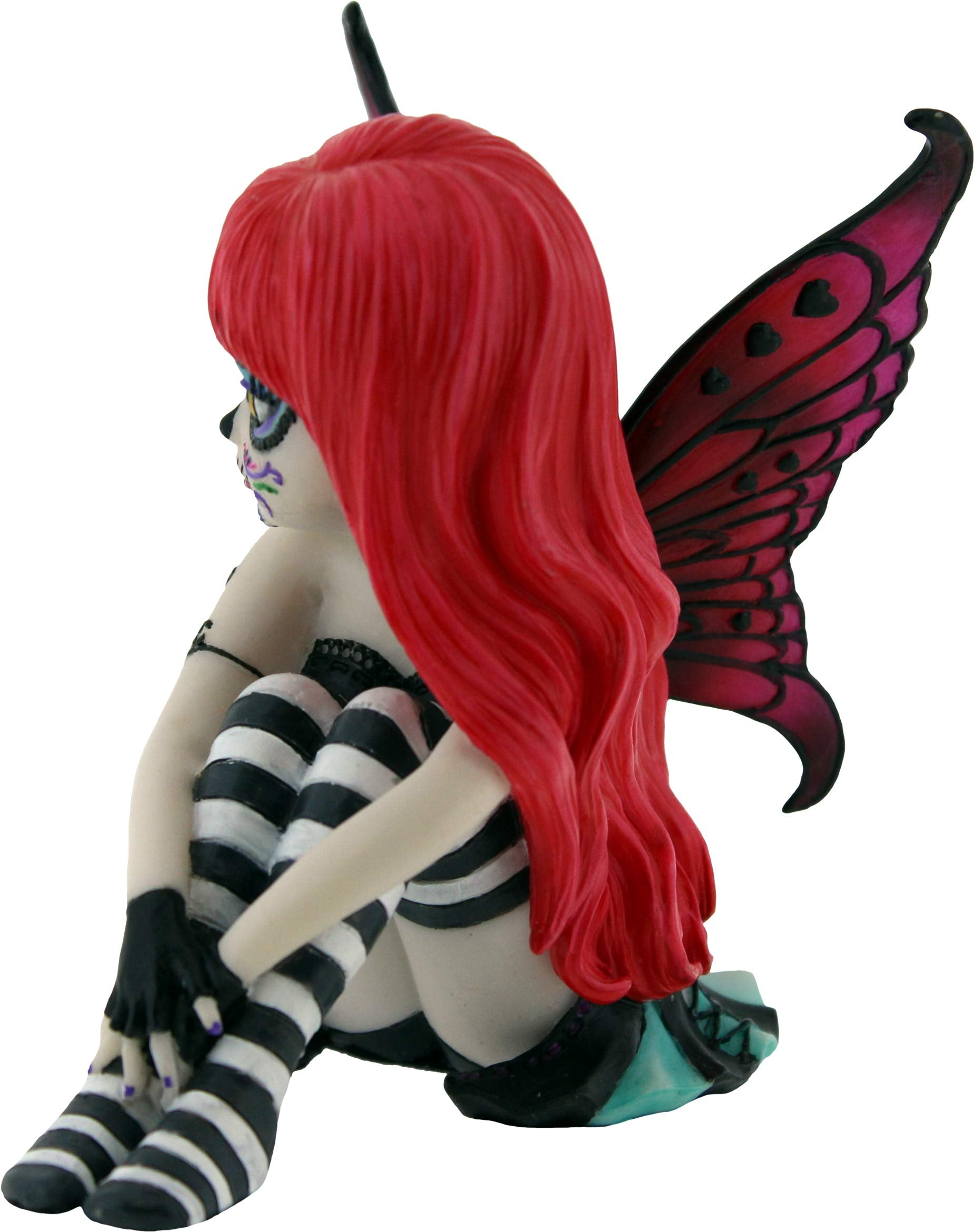 Valentina Figurine Sugar Skull Fairy Ornament 10cm 3