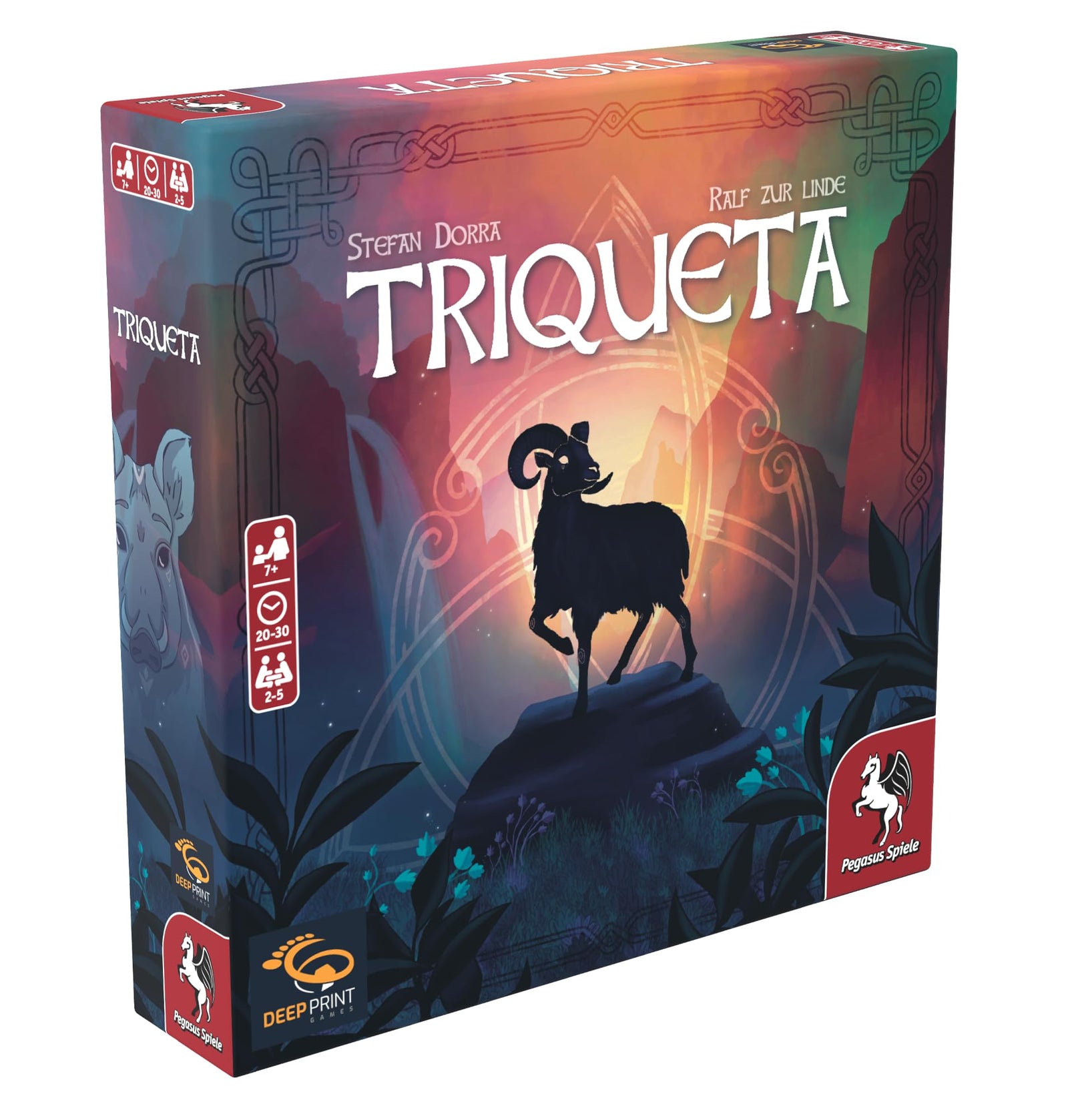 Triqueta Board Game by Pegasus Press 1