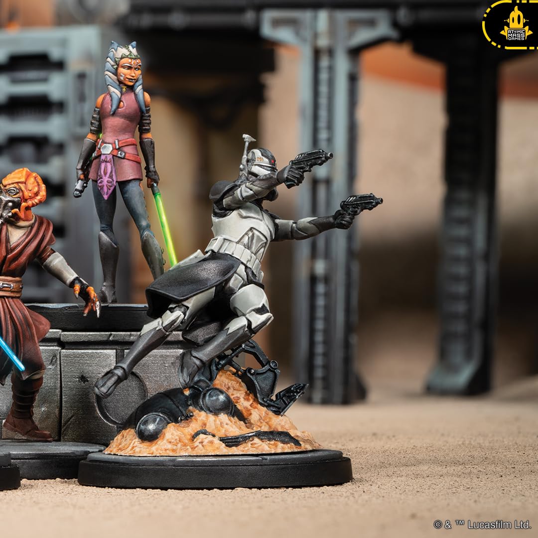 Atomic Mass Games Star Wars Shatterpoint Lead by Example Squad Pack - Tabletop Miniatures Game, Strategy Game for Kids and Adults, Ages 14+, 2 Players, 90 Minute Playtime, Made