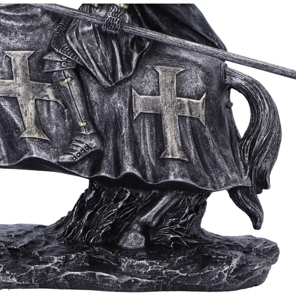 To Protect Figurine a Templar Knight Ready for Battle 16cm