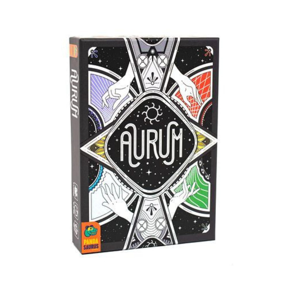 Pandasaurus Games Aurum Card Game - Competitive Trick-Taking Strategy Game for Kids and Adults, Ages 7+, 3-4 Players, 30-45 Minute Playtime, Made 1