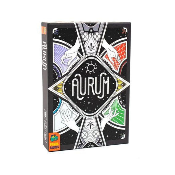 Pandasaurus Games Aurum Card Game - Competitive Trick-Taking Strategy Game for Kids and Adults, Ages 7+, 3-4 Players, 30-45 Minute Playtime, Made