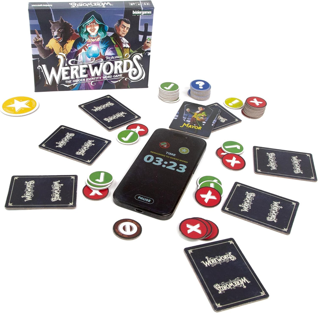 Werewords Card Game by Bezier