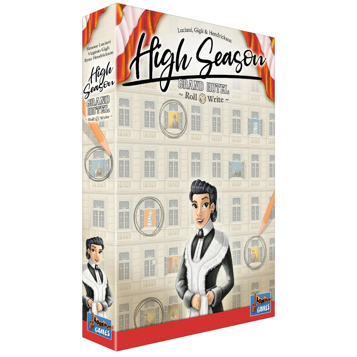 Grand Austria Hotel High Season Roll & Write Board Game Set in Vienna 1