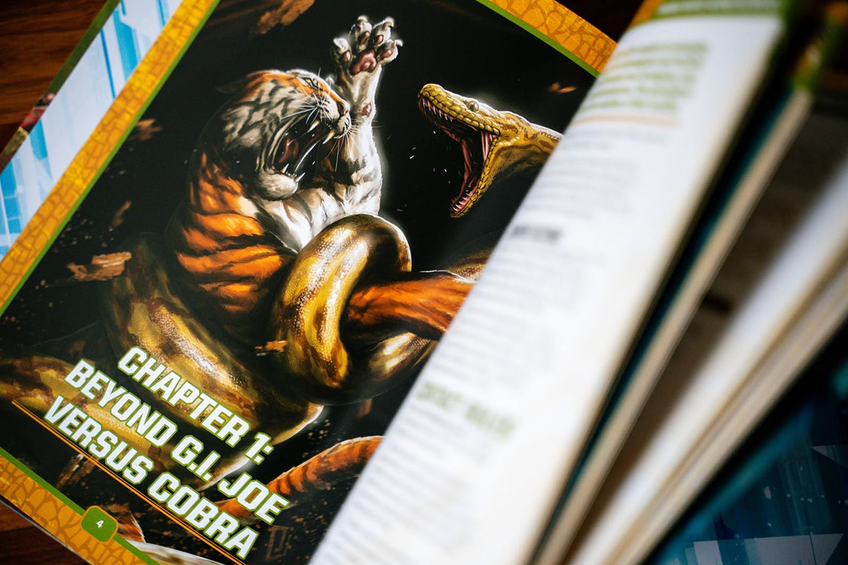 Renegade Game Studios: G.I. Joe Roleplaying Game Ferocious Fighters: Factions in Action Vol. 1 Sourcebook 4