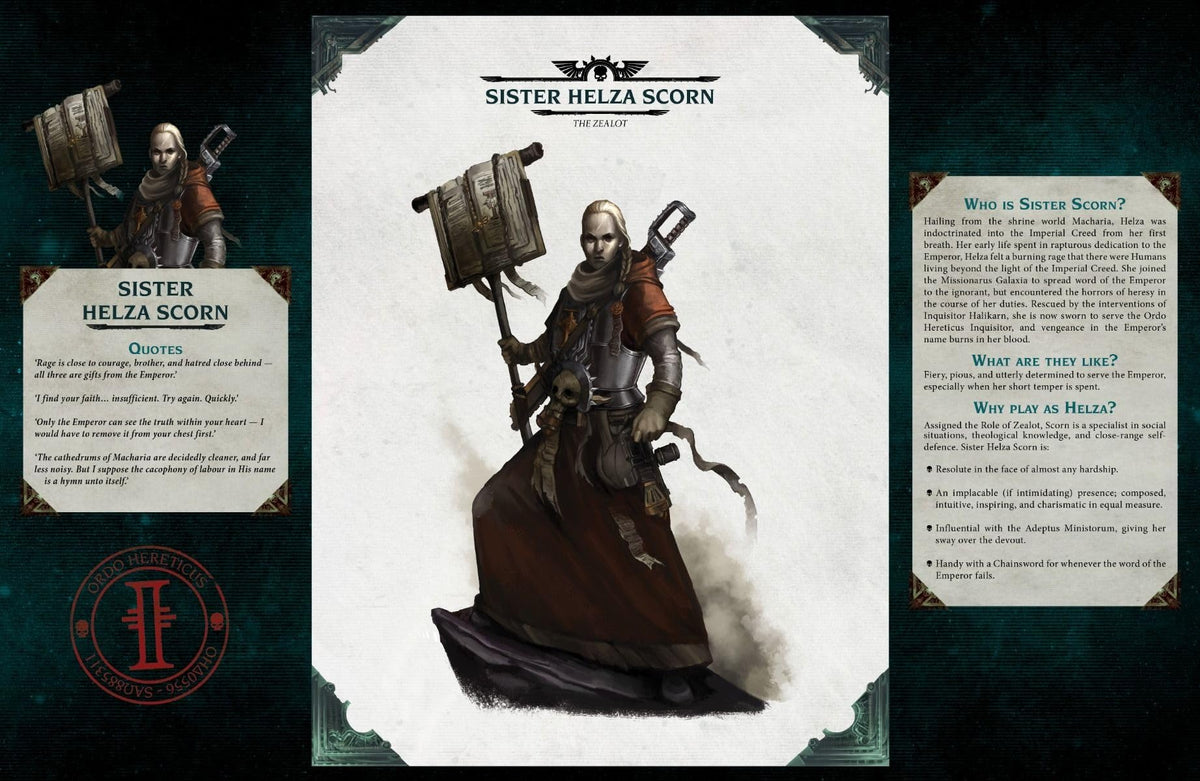Imperium Maledictum Starter Set Warhammer 40 000 Roleplaying Game by Cubicle Seven 4