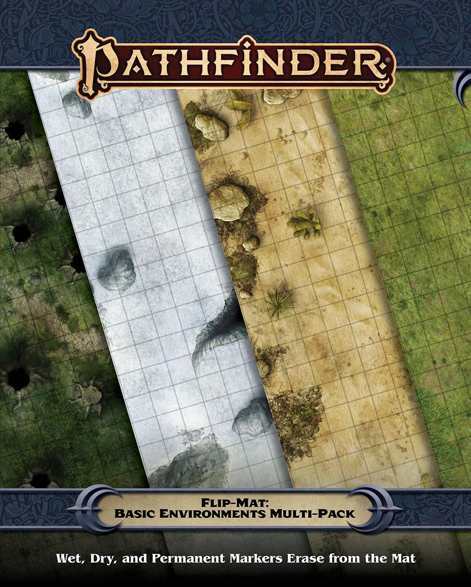 Pathfinder Flip Mat Basic Environments Multi Pack Roleplaying Game 1