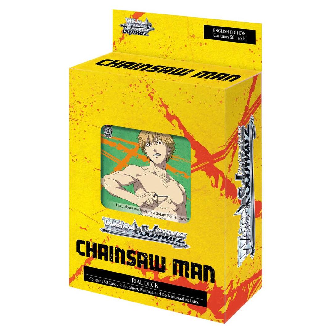 WEISS SCHWARZ: TRIAL DECK DISPLAY: CHAINSAW MAN (6 DECKS)