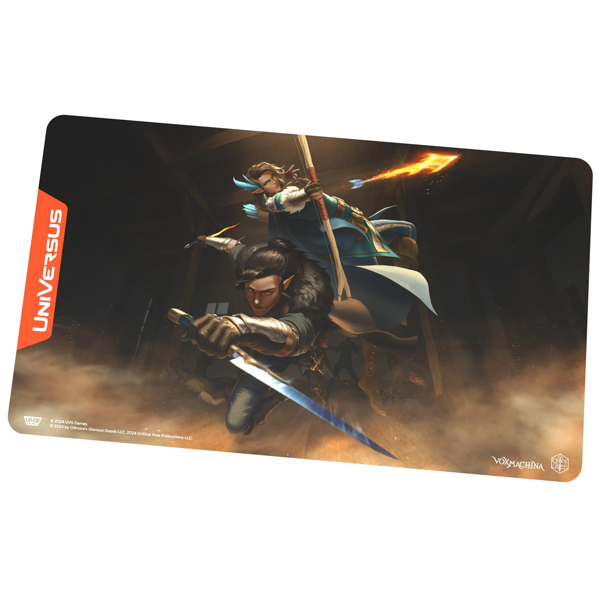 UVS Games UniVersus Critical Role - Arrows and Daggers Playmat 4