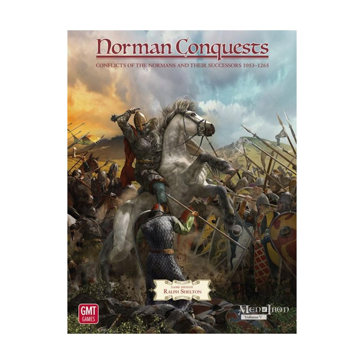 Norman Conquests Men of Iron Volume V Board Game by GMT Games 1