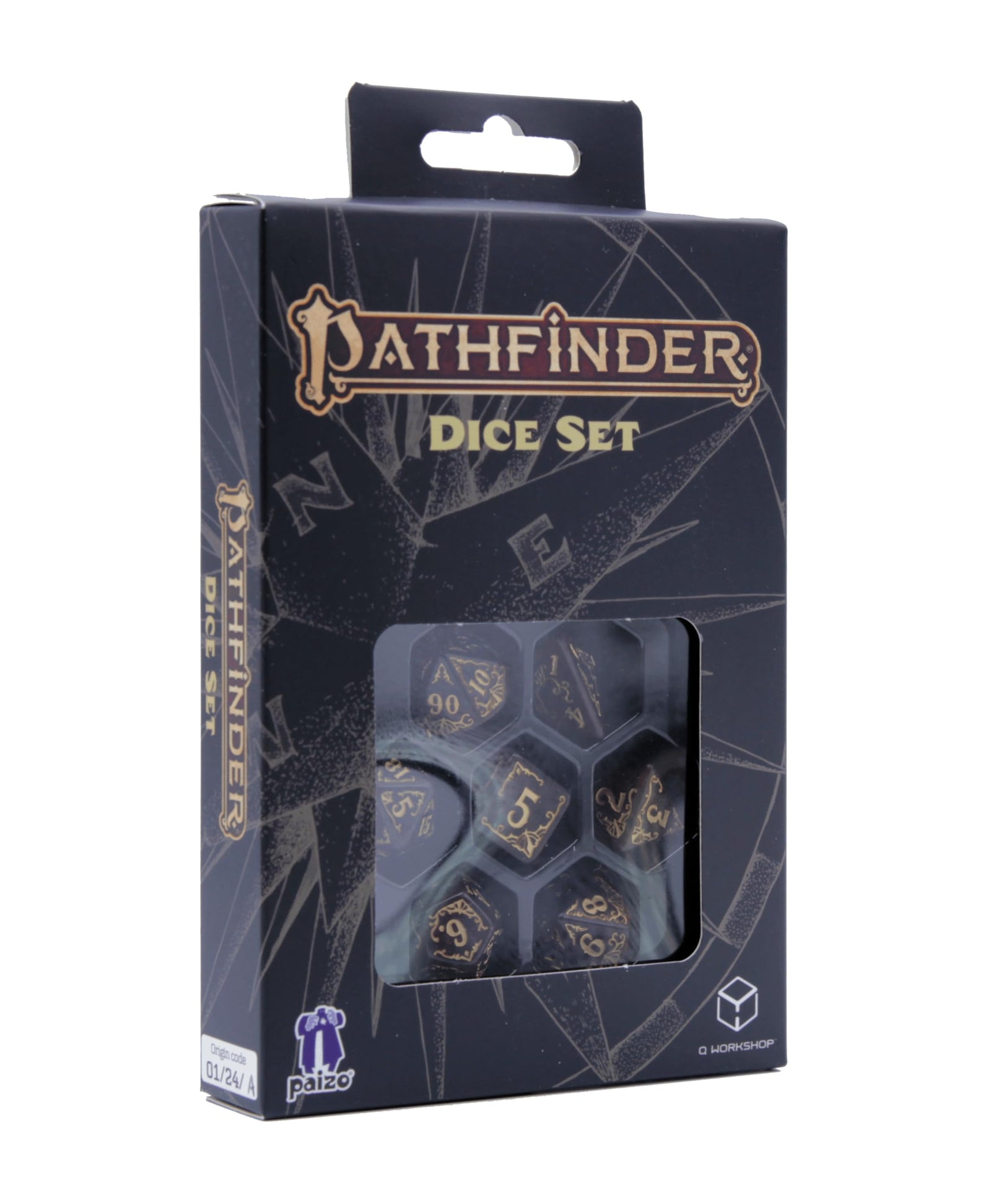 Q-Workshop Pathfinder Dice Set Avistan Dice Accessory 1