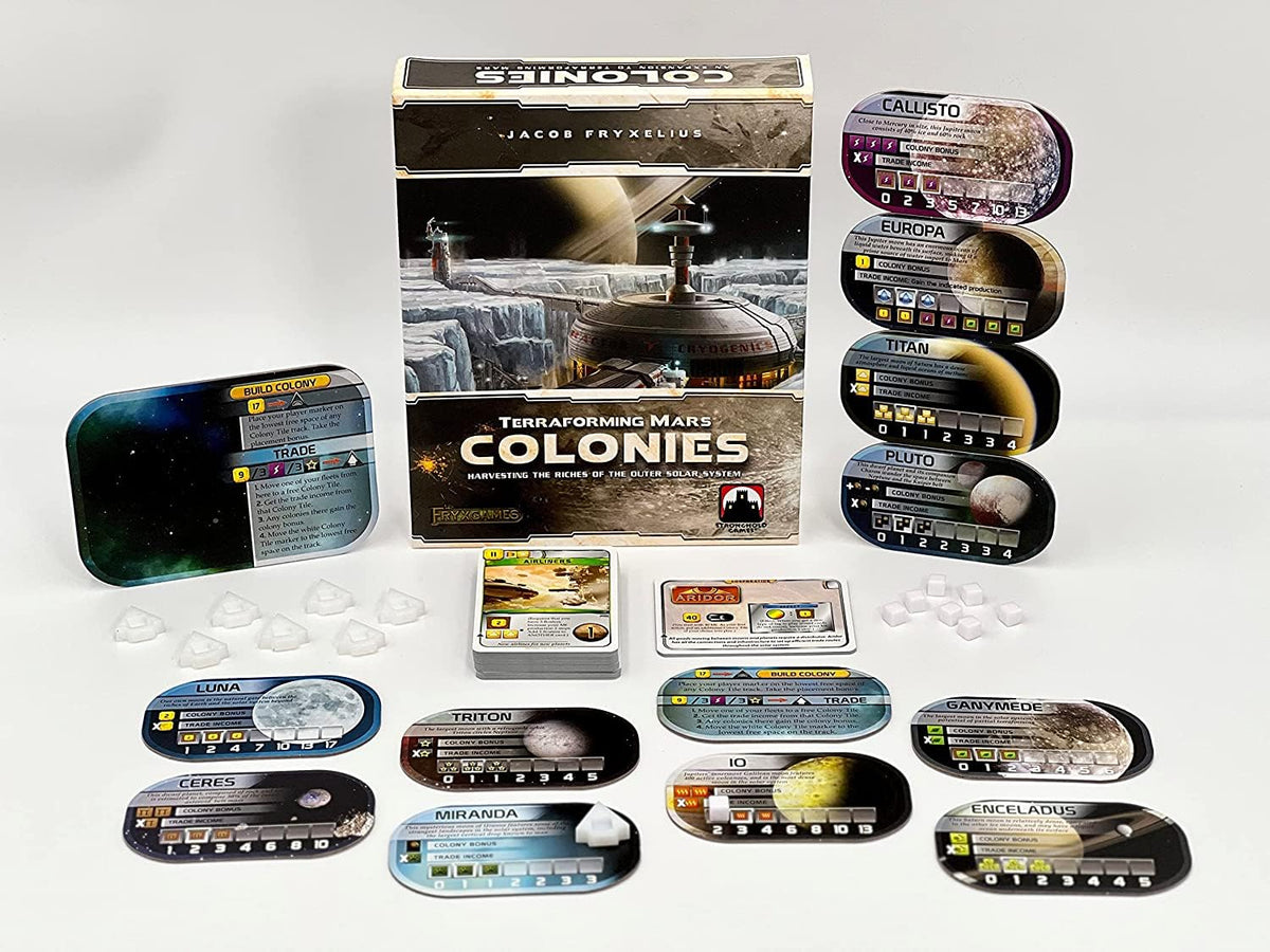 Terraforming Mars Colonies Board Game by Stronghold 2