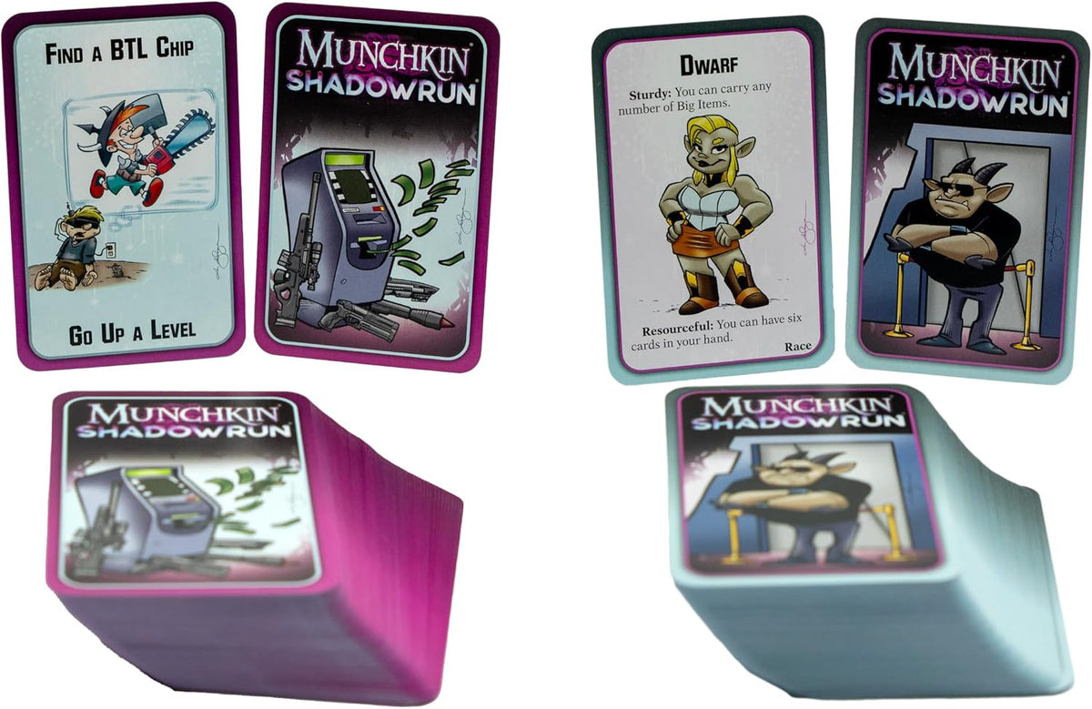 Munchkin Shadowrun Card Game