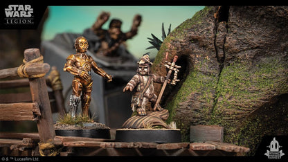 Star Wars: Legion Logray & Wicket Commander Expansion - Heroic Ewoks! Tabletop Miniatures Game, Strategy Game for Kids and Adults, Ages 14+, 2 Players, 3 Hour Playtime, Made by Atomic Mass Games 4