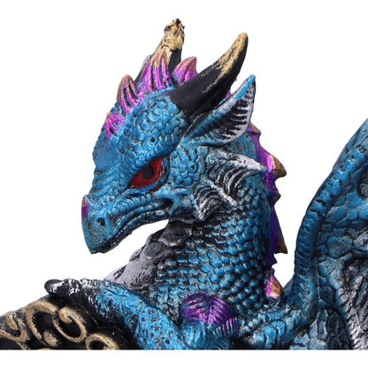 Keeper of the Key Blue a Majestic Dragon Figurine 9.5cm 6