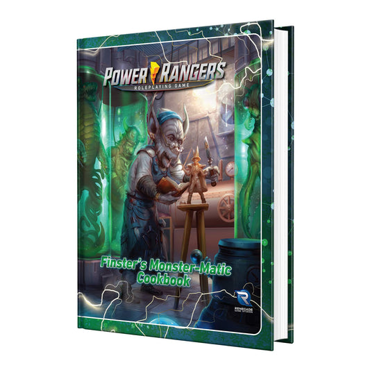 Finsters Monster Matic Cookbook Sourcebook Power Rangers RPG Roleplaying Game by Renegade Studio 1