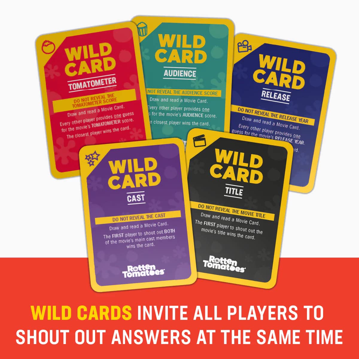 Cryptozoic Entertainment Rotten Tomatoes: The Card Game | Party Game for Movie Fans | 2-20 Players 5