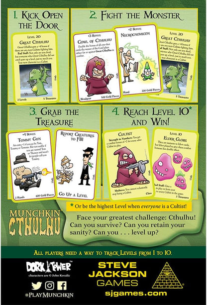 Munchkin Cthulhu Horror Card Game