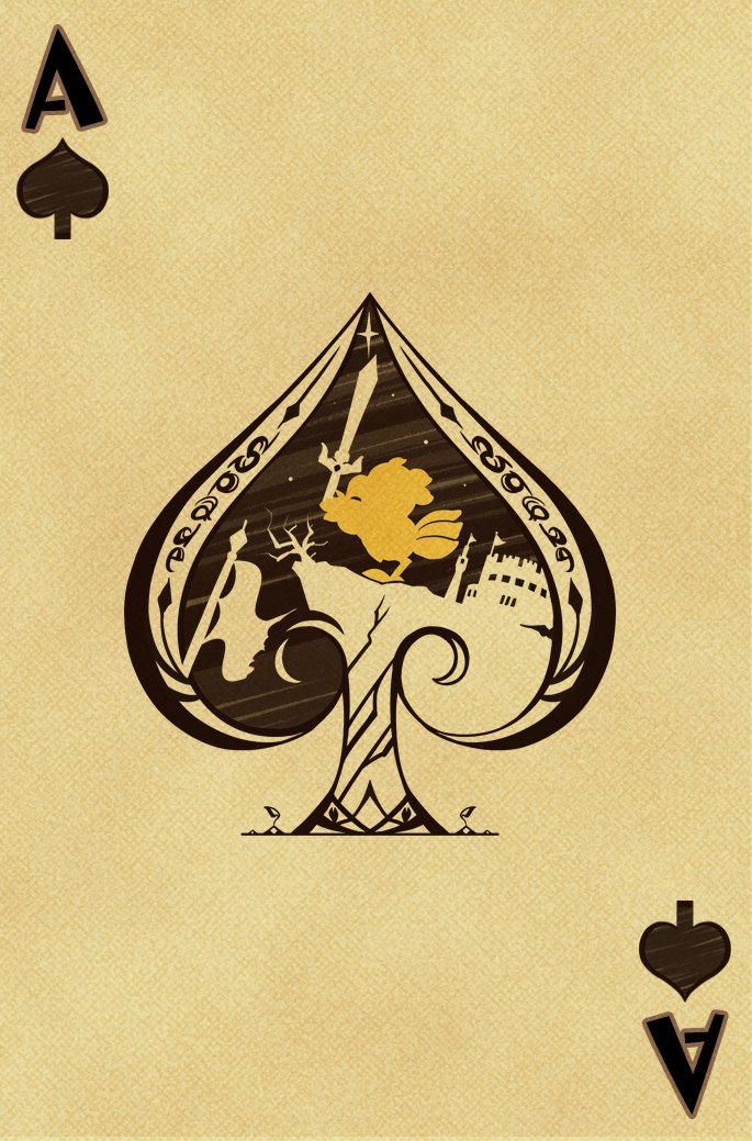 Final Fantasy Chocobo Playing Cards 5
