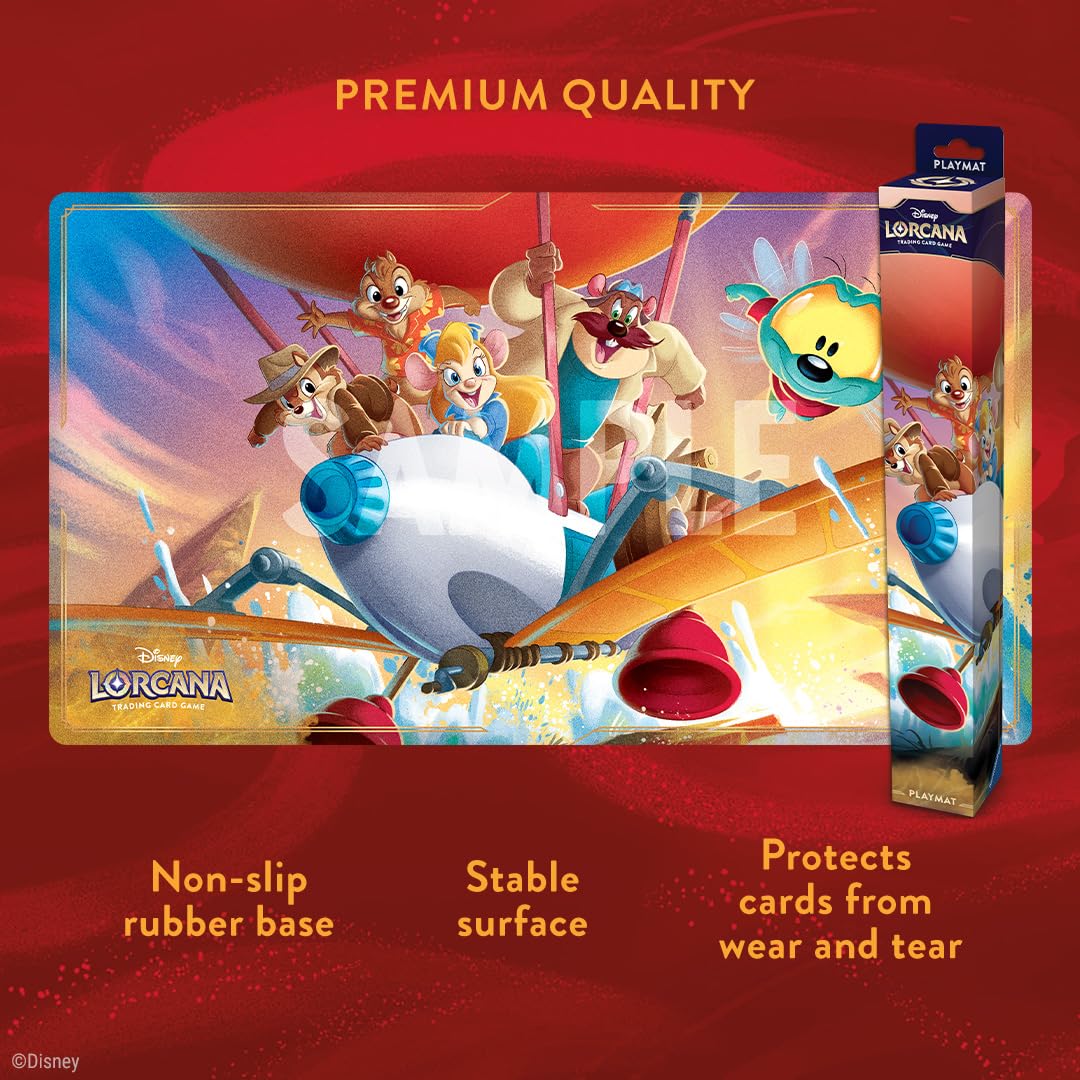 Disney Lorcana TCG Playmat Rescue Rangers Set 8 Trading Card Game by Ravensburger 2