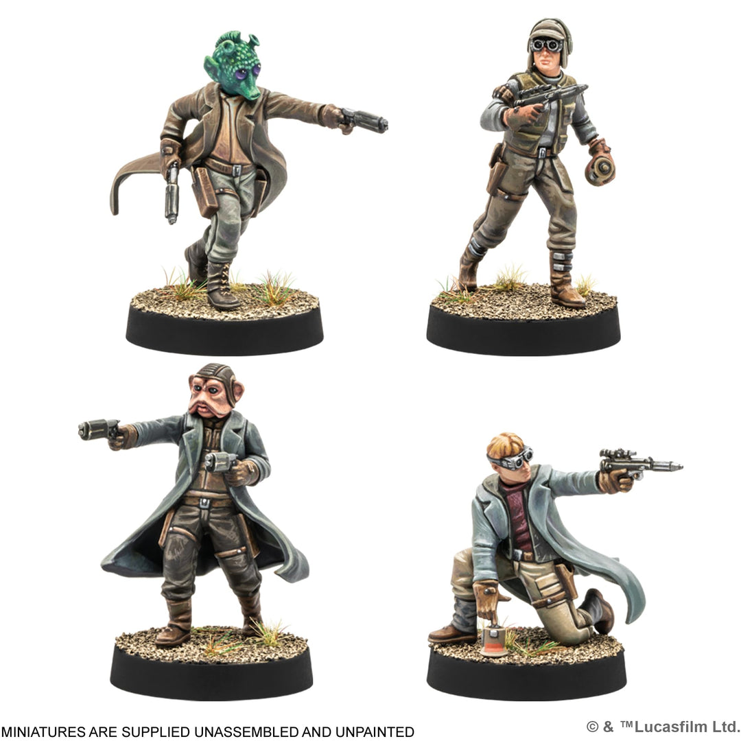 Atomic Mass Games Star Wars: Legion Rebel Sleeper Cell Unit Expansion - Strike from The Shadows! Tabletop Miniatures Strategy Game, Ages 14+, 2 Players, 3 Hour Playtime, Made