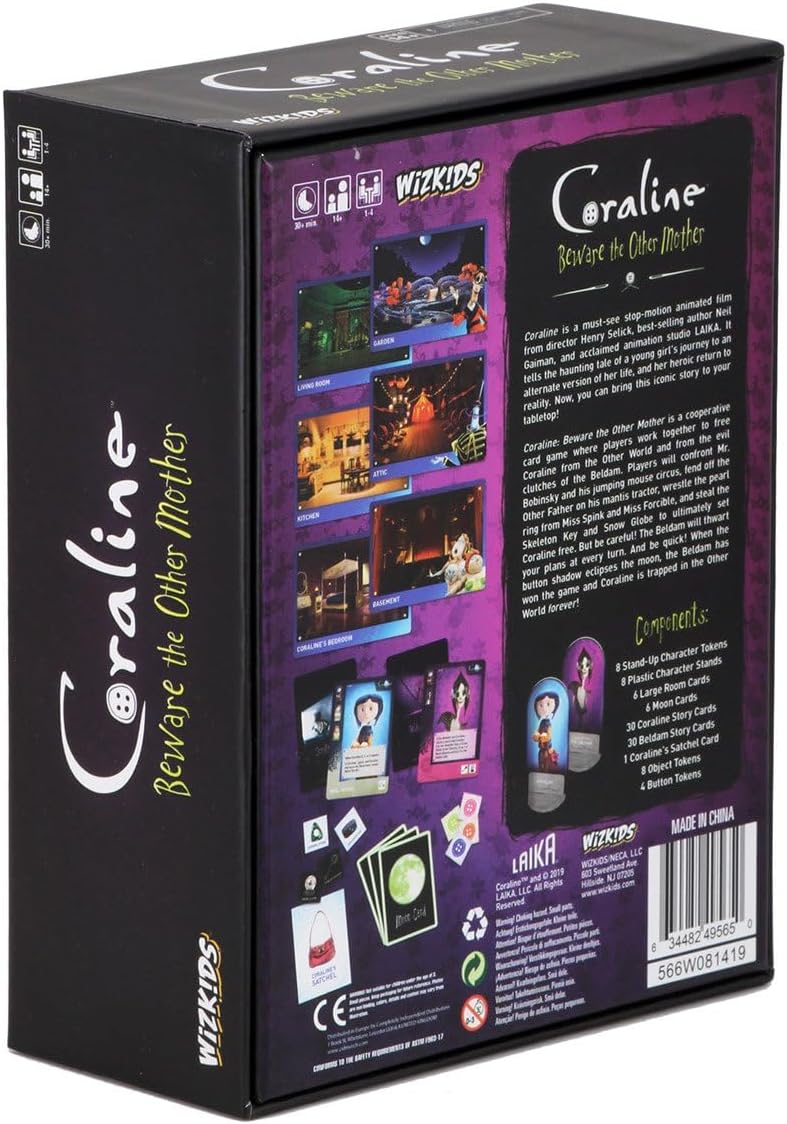 Coraline Beware the Other Mother Card Game by Wiz Kids