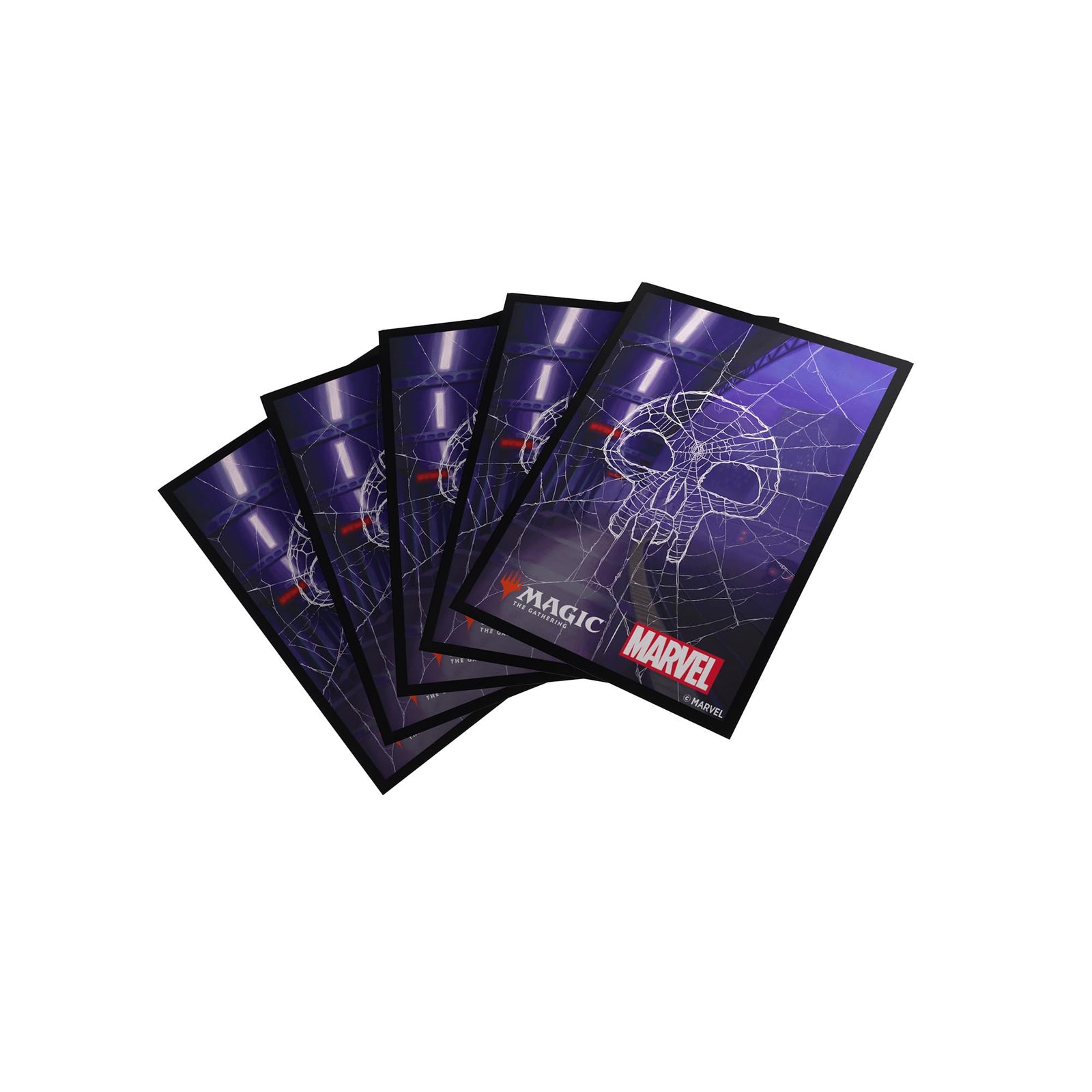 Gamegenic MTG Marvels Spider Man Premium Art Sleeves Spider Man Swamp Gaming Accessory 1