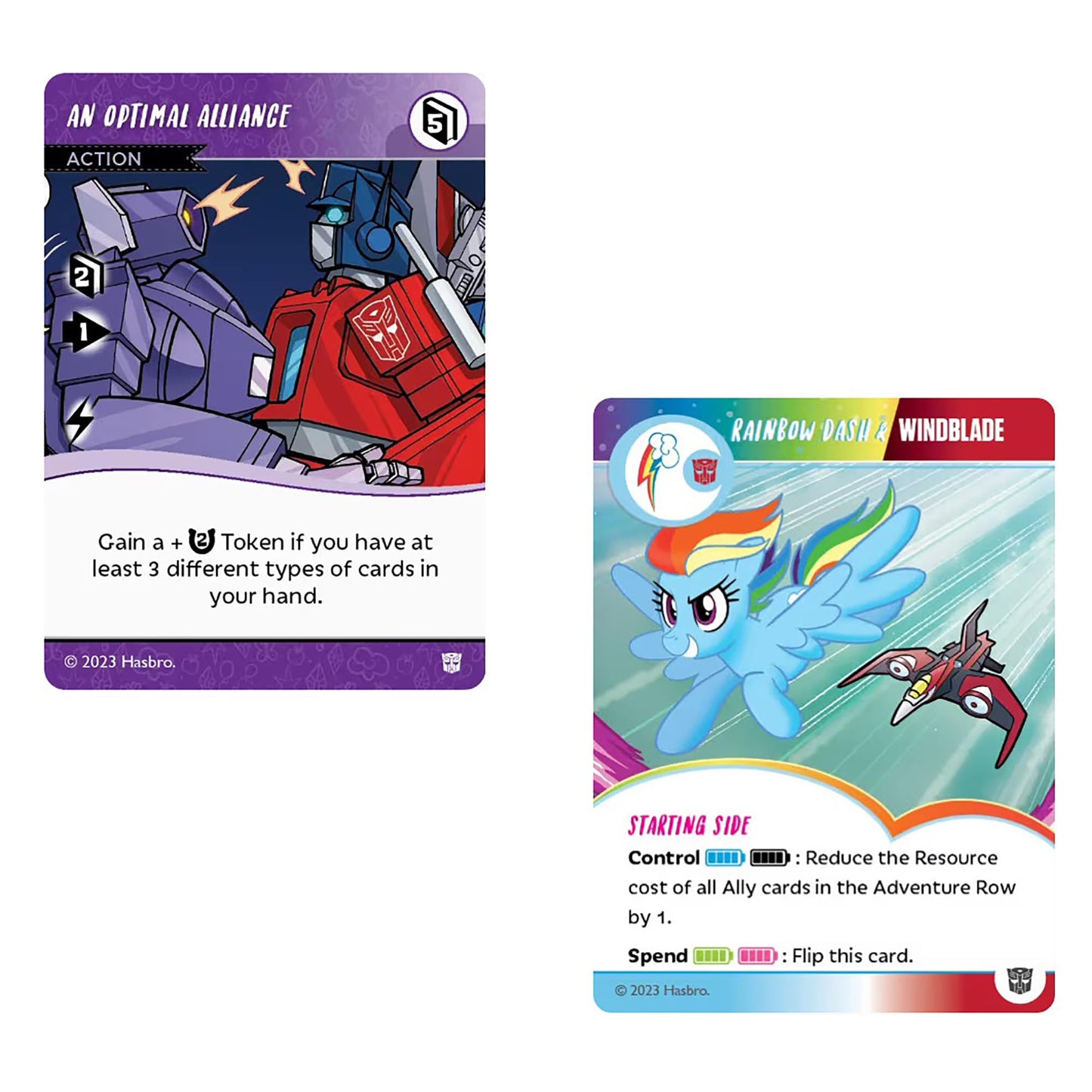 Renegade Games: My Little Pony: DBG Collision Course A Transformers Crossover Expansion - Adventures in Equestria Deck-Building, Ages 14+, 1-4 Players 3