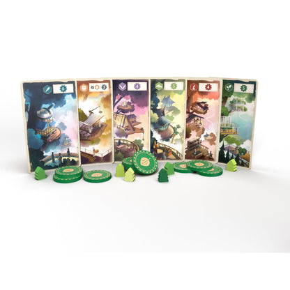 Tree Society Board Game - Collaborative Strategy Game of Building & Expansion in a Lush Forest Community, Fun Family Game for Kids & Adults, Ages 8+, 2-4 Players, 45 Min Playtime, Made by Plan B Games 3