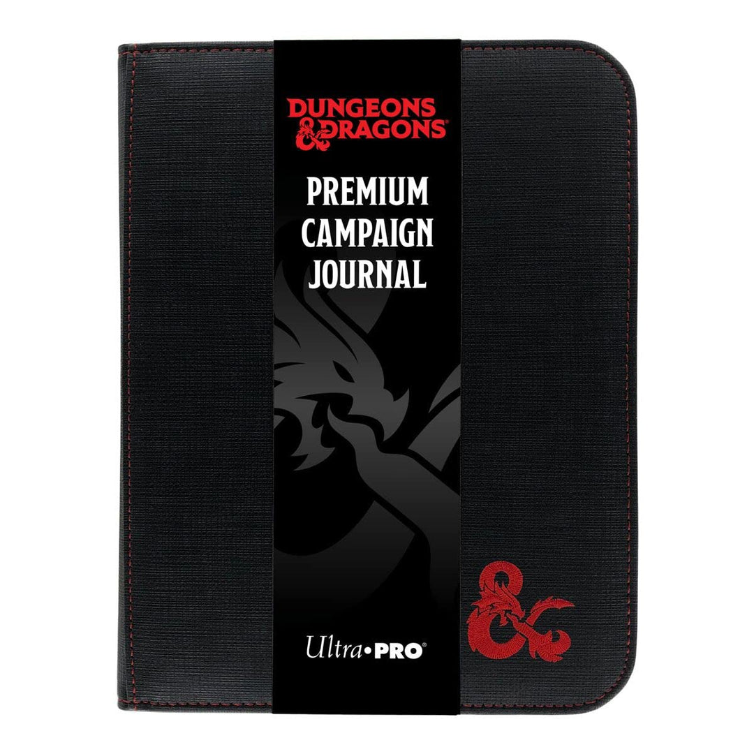 Ultra Pro - Dungeons & Dragons Premium Campaign Journal - 250 Page Notebook, Perfect for RPG Games, Keep Track of Your Moves and Score Against Friends and Enemy