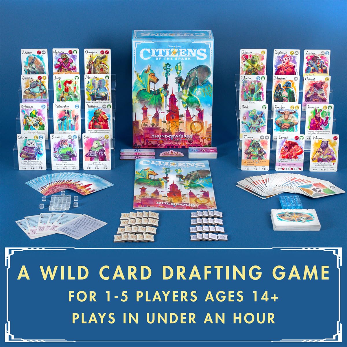 Citizens of the Spark Board Game by Thunderworks 2