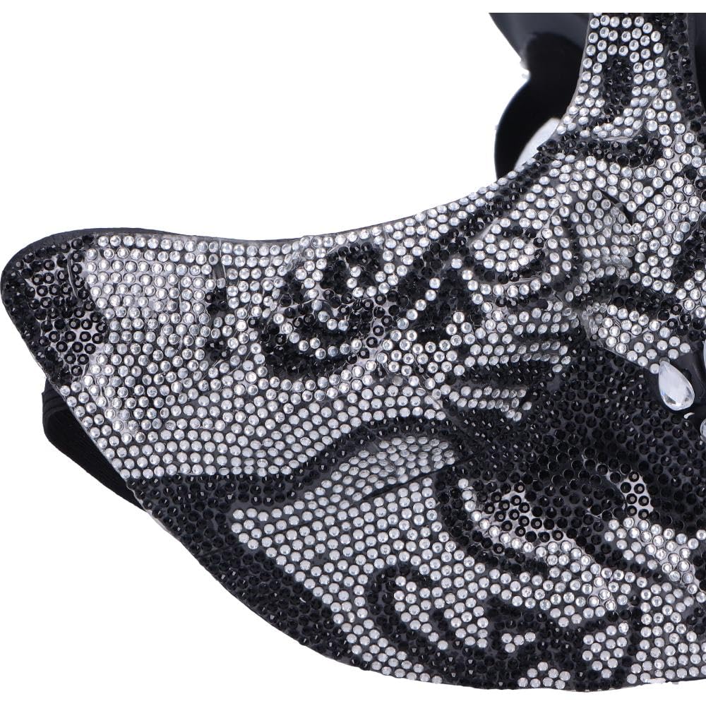 Jewelled Masquerade Silver 17.5cm Mask for Cosplay 7