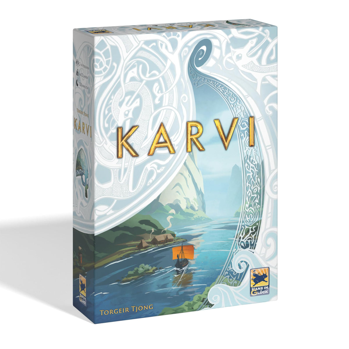 Karvi Board Game - Viking Saga of Raiding and Trading! Epic Adventure Game, Strategy Game for Kids & Adults, Ages 12+, 2-4 Players, 120 Min Playtime, Made by Hans im Glück 1