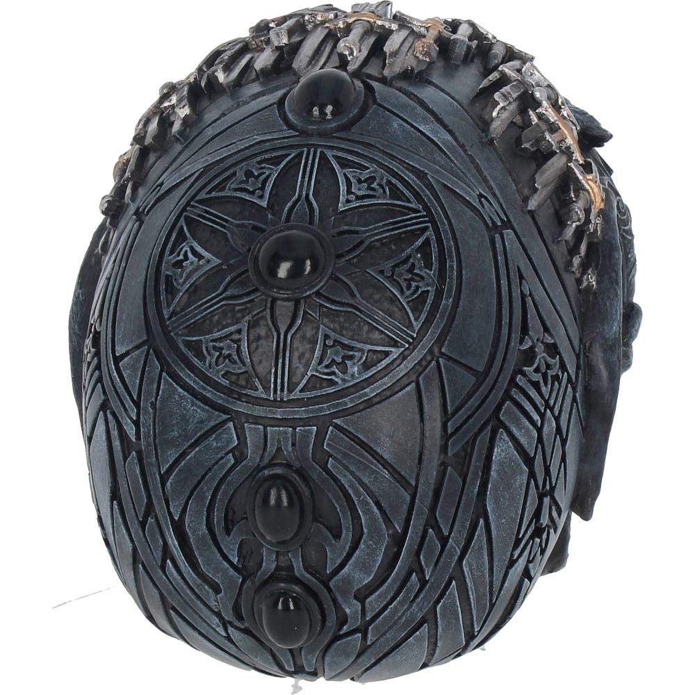 Medieval Sword Dragon Skull Gothic Ornament 18.5cm