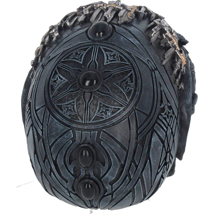 Medieval Sword Dragon Skull Gothic Ornament 18.5cm