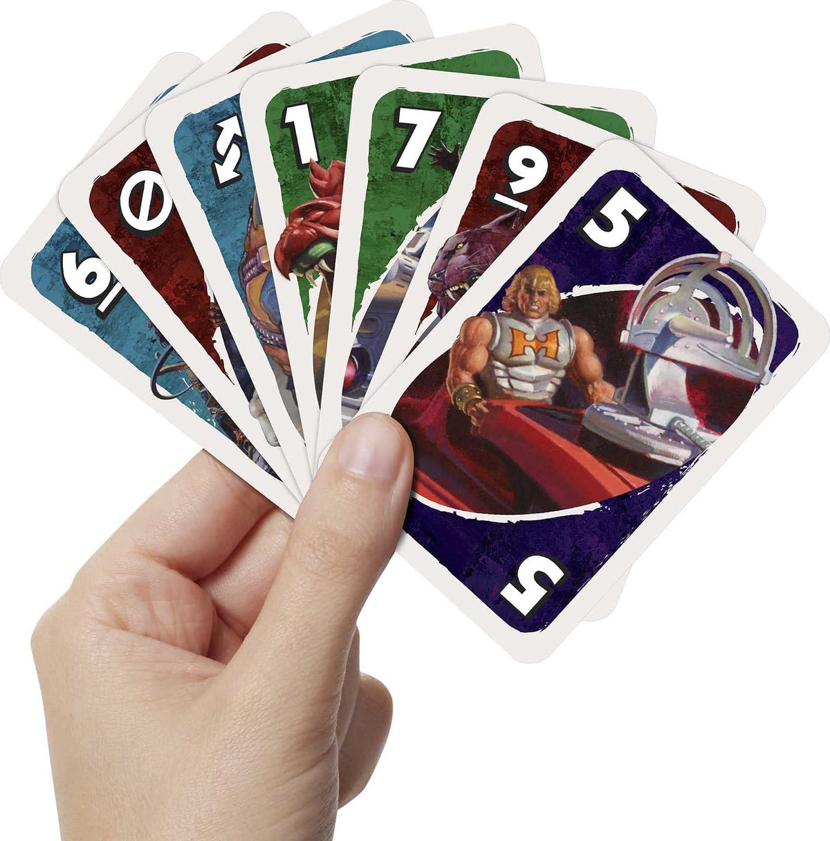 UNO Masters of the Universe Card Game Mattel