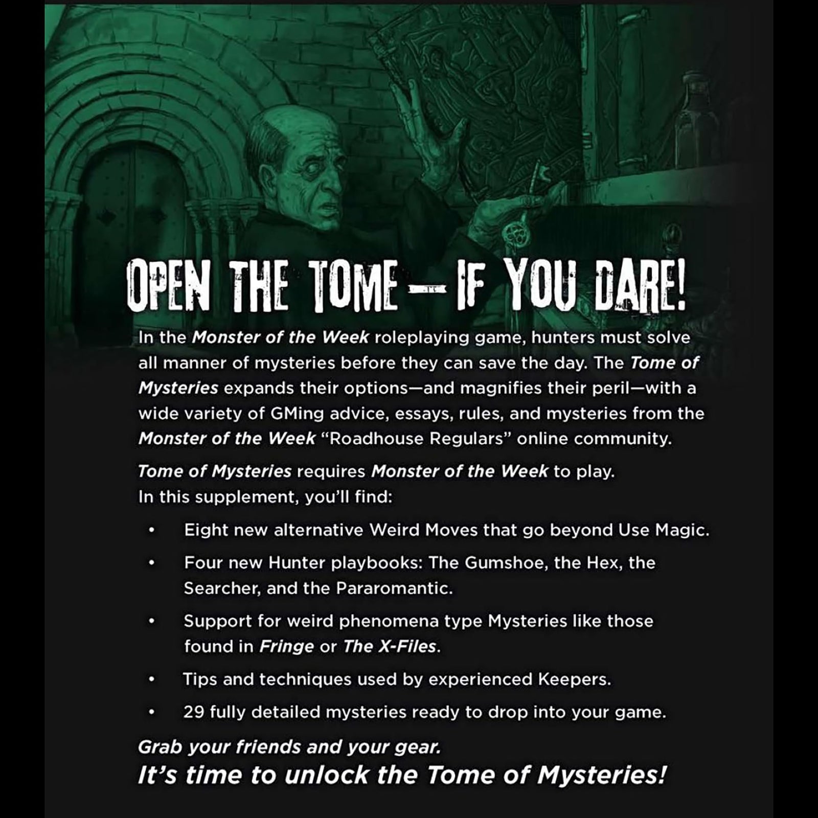 Monster of the Week Tome of Mysteries Roleplaying Game by Evil Hat Productions 2