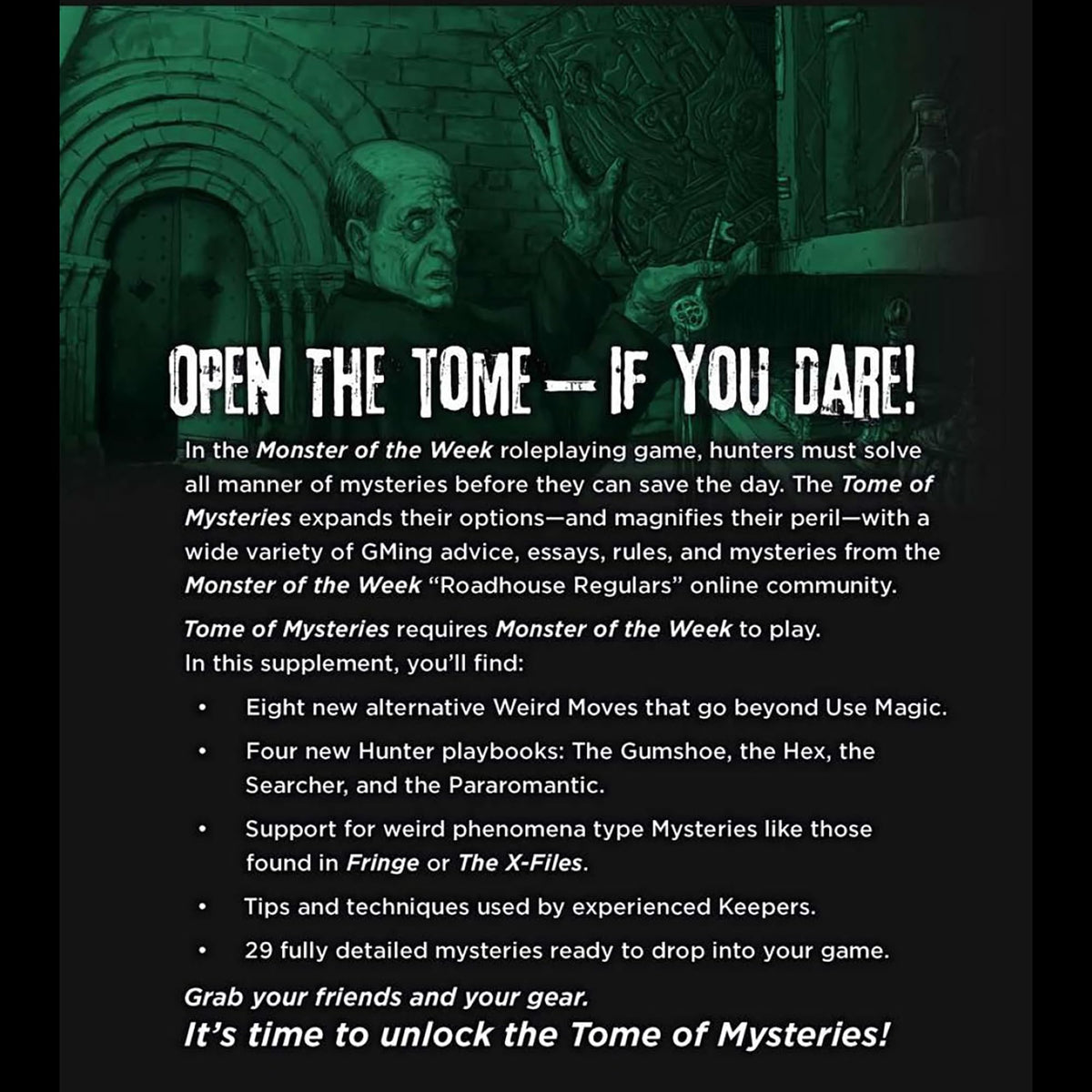 Monster of the Week Tome of Mysteries Roleplaying Game by Evil Hat Productions 2